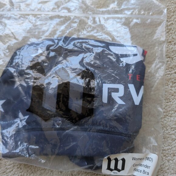 NEW Wattie Ink Tri Top Team RWB Contender Race Bra Women's XS Small sports run - Picture 2 of 10